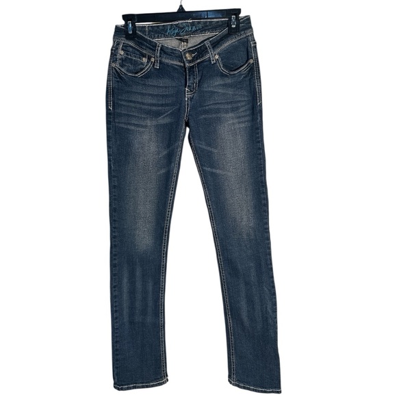 Ariya Denim - Ariya Straight Leg Blue Denim Jeans